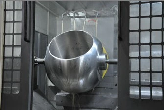 Kits de repuesto de esfera de bola de acero forjado personalizados Bola recubierta de carburo de tungsteno Inconel 625 Bola de revestimiento superpuesta Pintura de níquel Máquina de bola de válvula fabricada